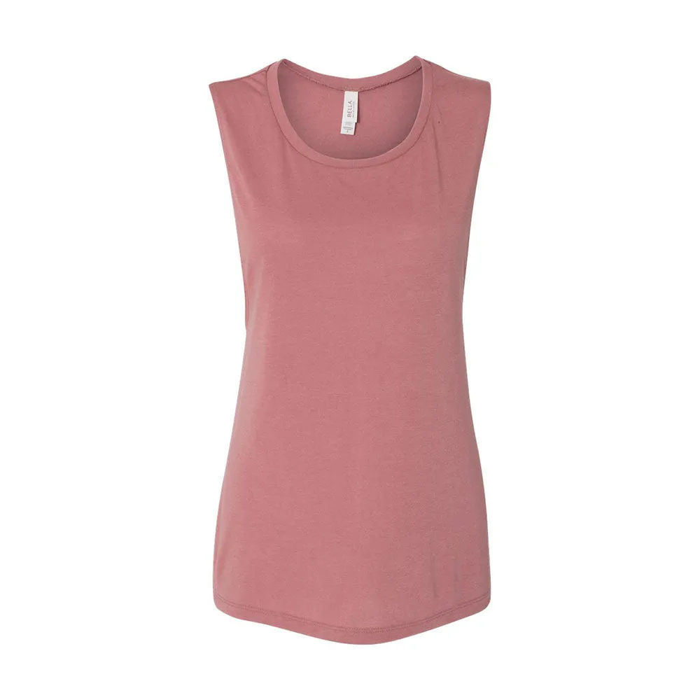 Bella & Canvas Monogram Ladies Muscle Tank