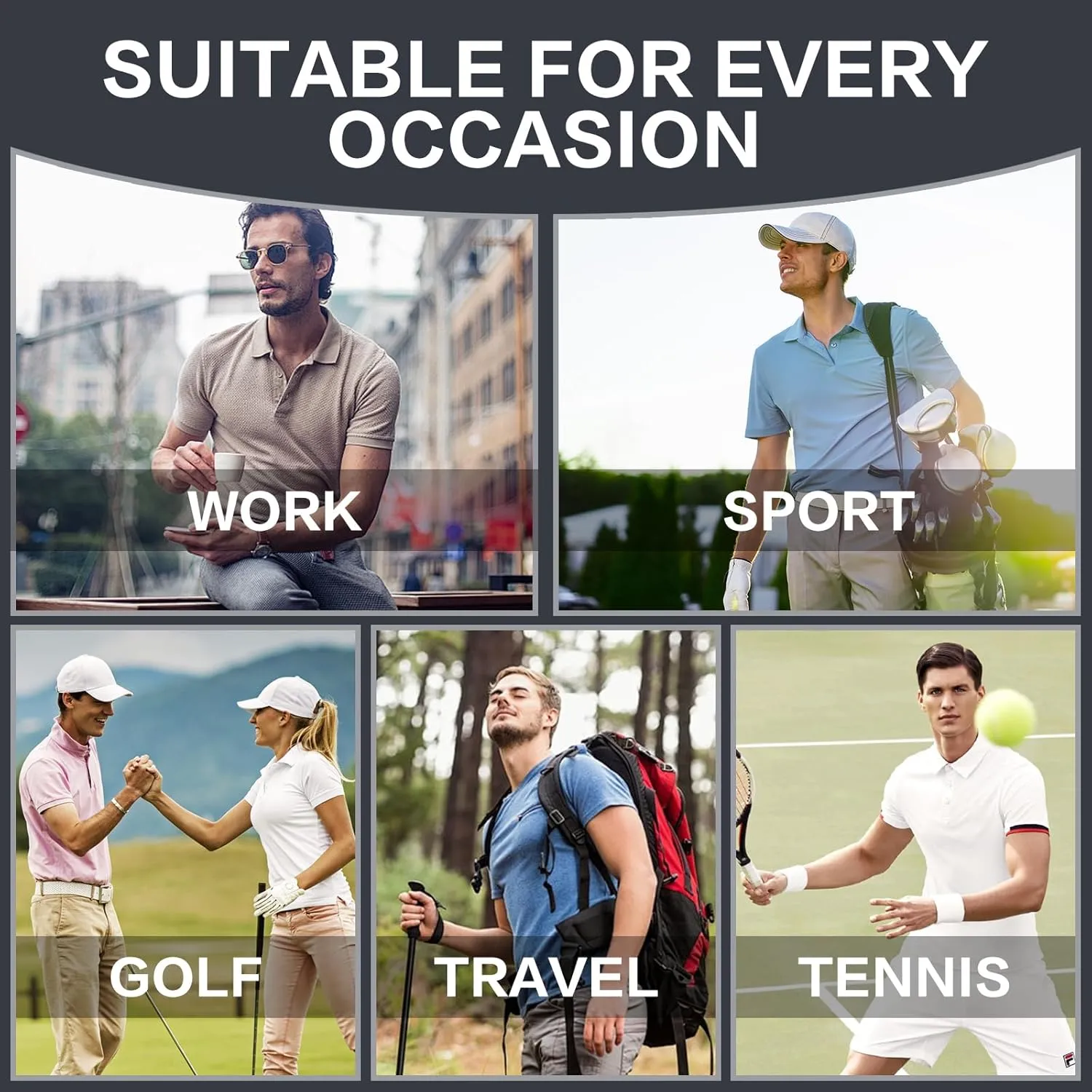 Custom Polo Shirts Desgin Your Own Embroidered Print Customized Text/Logo/Photo Personalized Golf Work Polo FrontBack