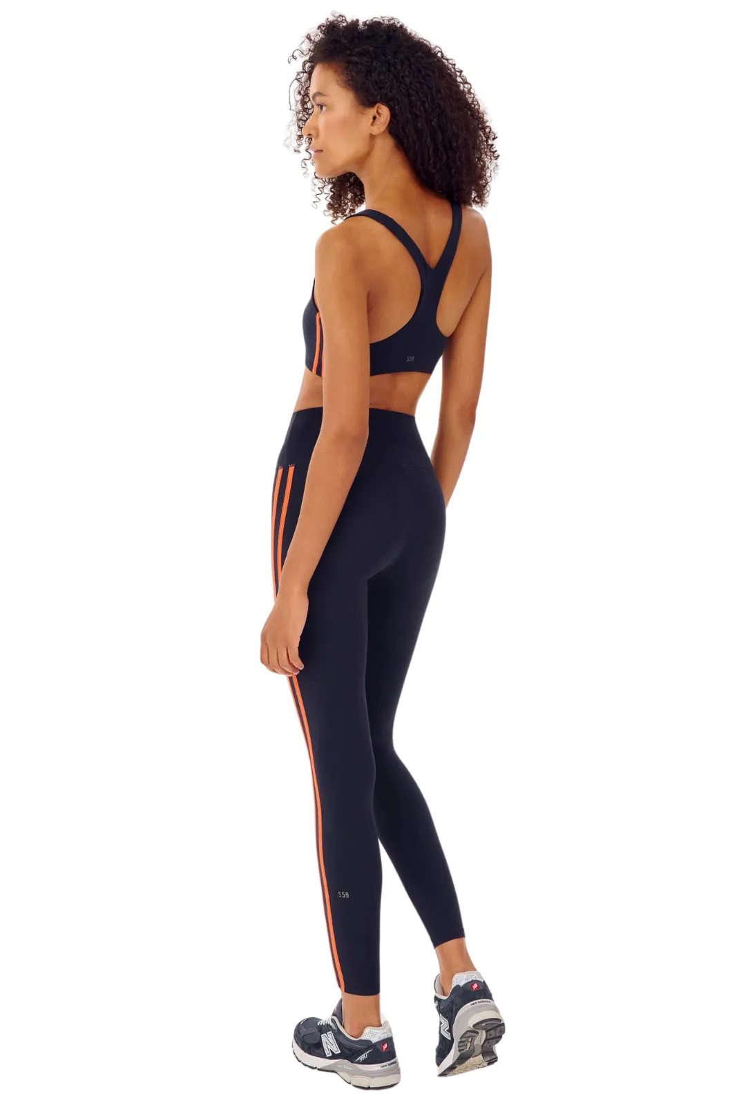 Ella High Waist Airweight , Indigo/Fire