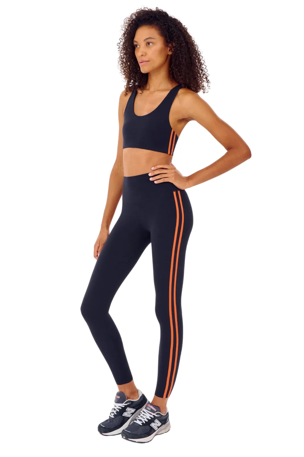 Ella High Waist Airweight , Indigo/Fire