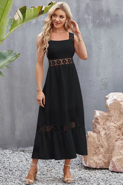 Flower Crochet Boho Dress