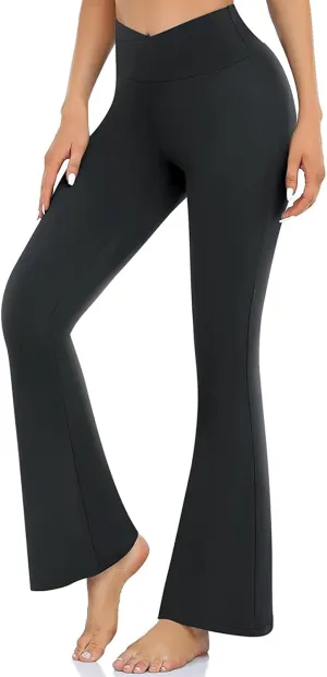 GROTEEN Flare Leggings for Women-Bootcut Yoga Pants for Women High Waisted Workout Bootleg Work Pants Dress Pants