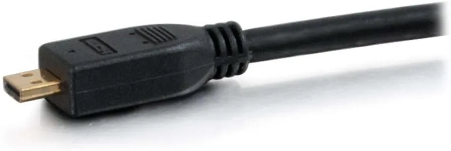 Legrand - C2G Mini HDMI to HDMI Ethernet Cable, 4k High Speed HDMI Cable, Black 60 hz HDMI Cable, HDMI Cable 10 ft, 1 Count, C2G 50620