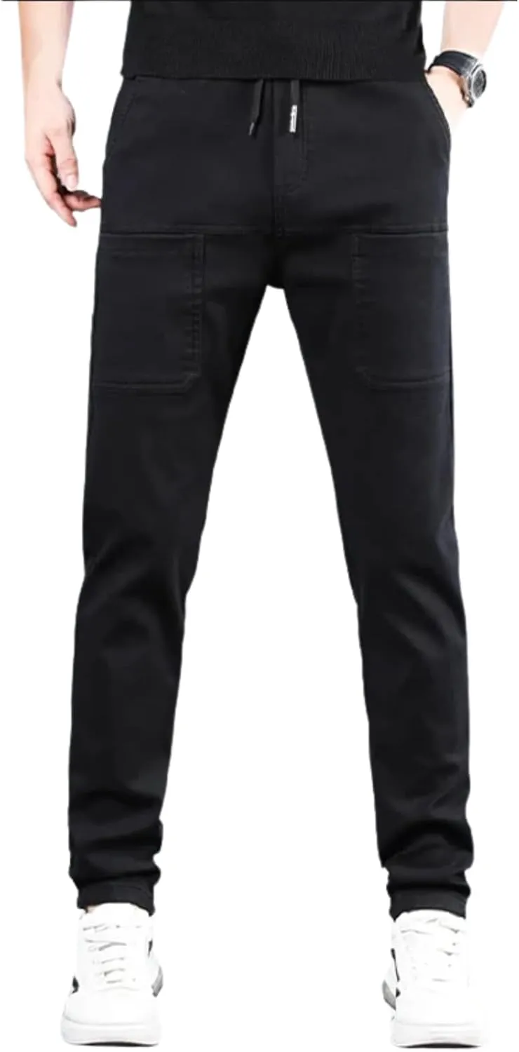 Mencomfy Cargo Pants for Men, High Stretch Durable Cargo Pants for Hiking, Multipants - Multi-Pocket Stretch Fashion Trousers