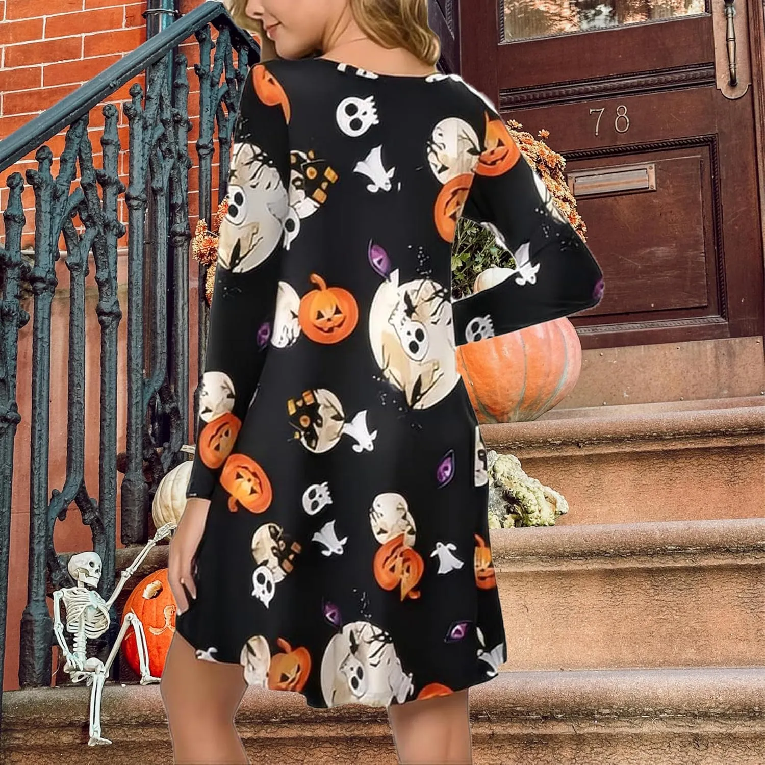 Midi Wrap Dress for Women Sexy Floral Print Boho Dresses Summer Casual Short Sleeve V Neck Holiday Dresses