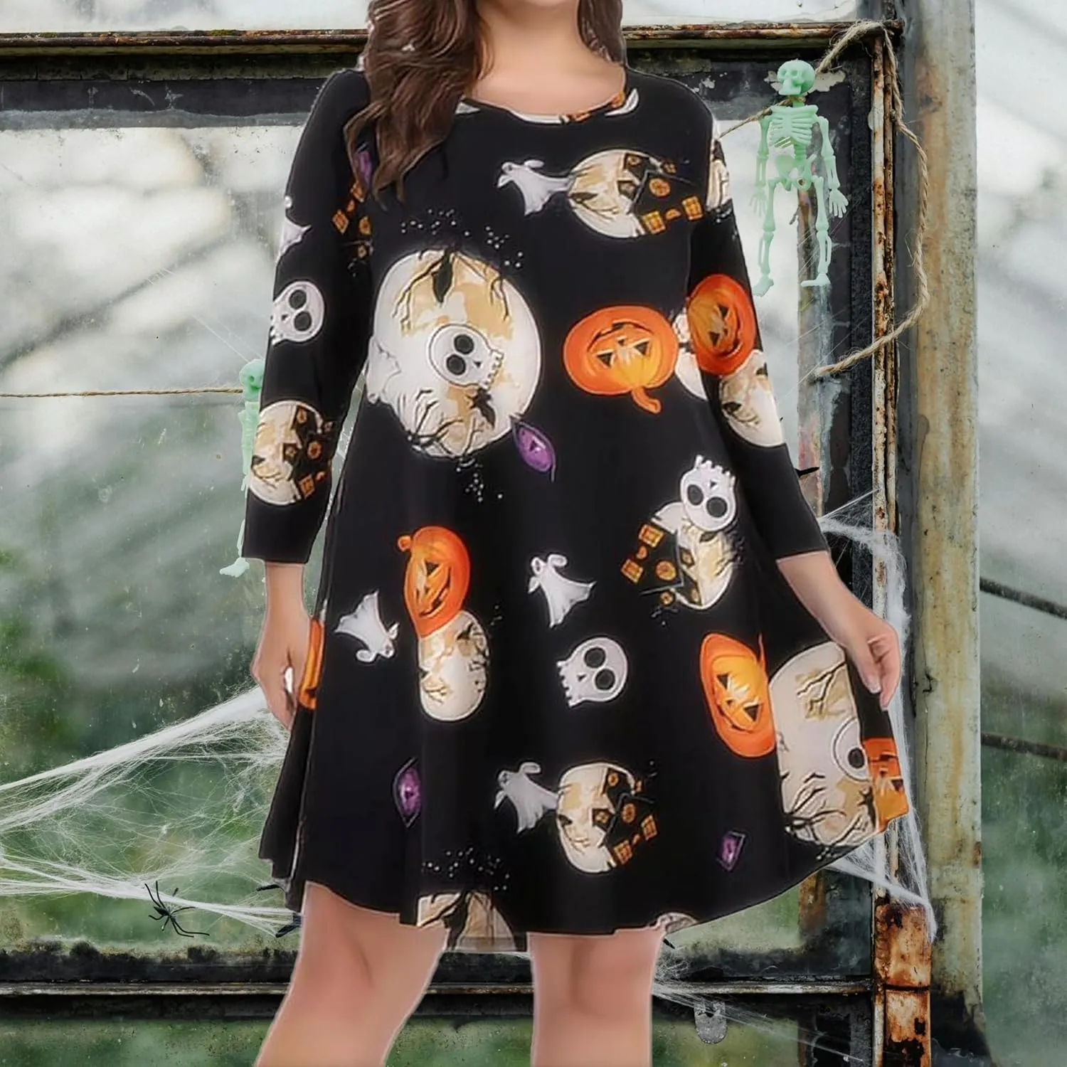 Midi Wrap Dress for Women Sexy Floral Print Boho Dresses Summer Casual Short Sleeve V Neck Holiday Dresses