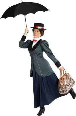 Morph English Nanny Costume Women, Halloween Costumes For Women, Nanny Costume For Adults