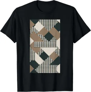Pattern Abstract retro vintage Geometric Patterns T-Shirt