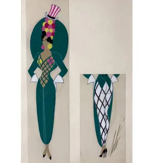 "Uncle Sam" by Erté