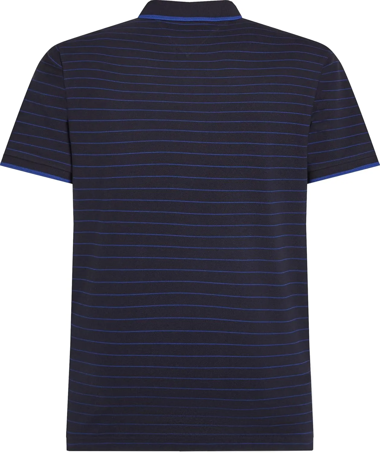 Tommy Hilfiger Men's Short Sleeve Casual Polo Shirts in Regular Fit with Stripe Designs