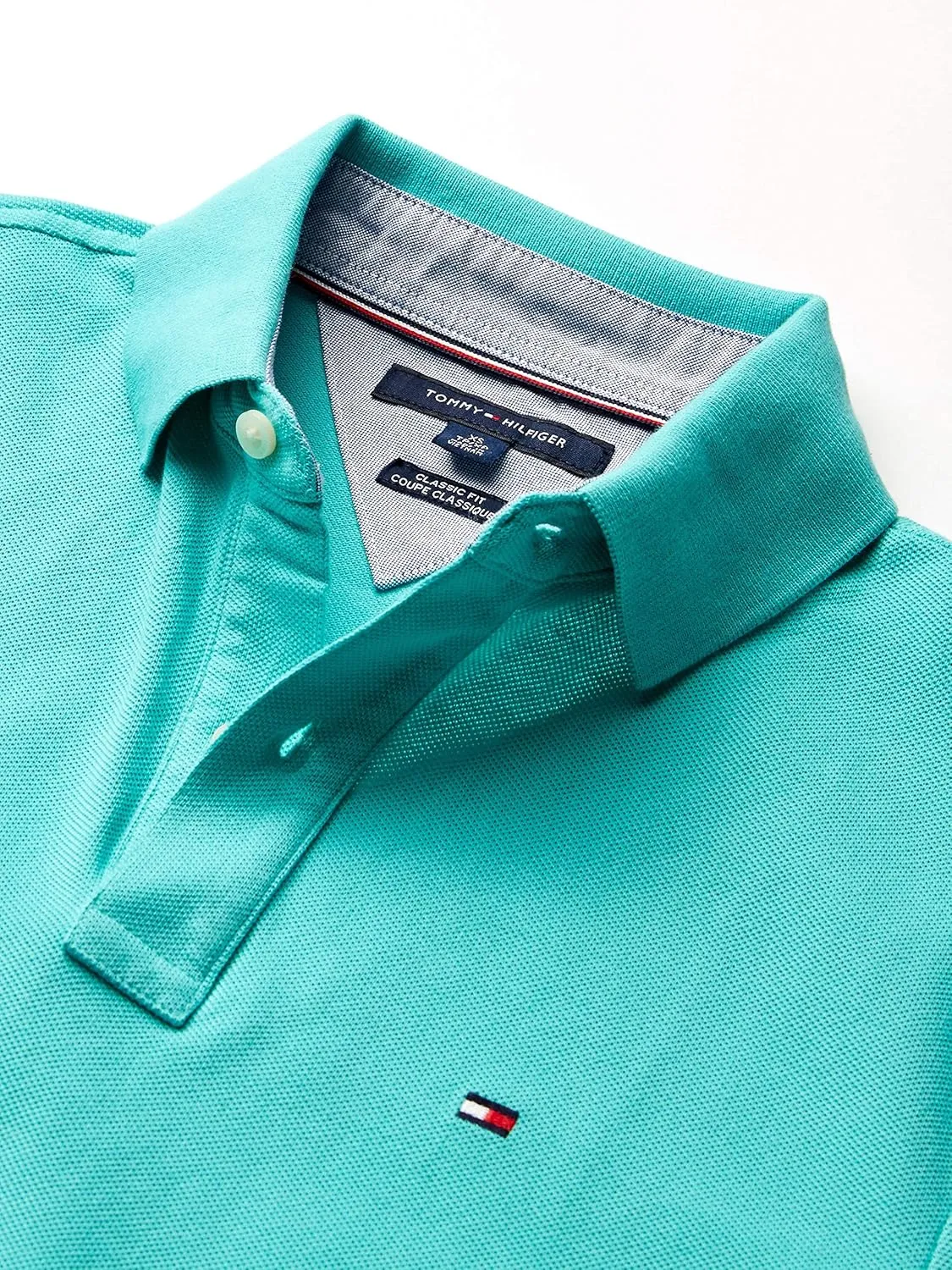 Tommy Hilfiger Men's Short Sleeve Cotton Pique Polo Shirt in Classic Fit