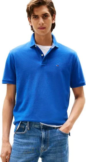 Tommy Hilfiger Men's Short Sleeve Cotton Pique Polo Shirt in Classic Fit