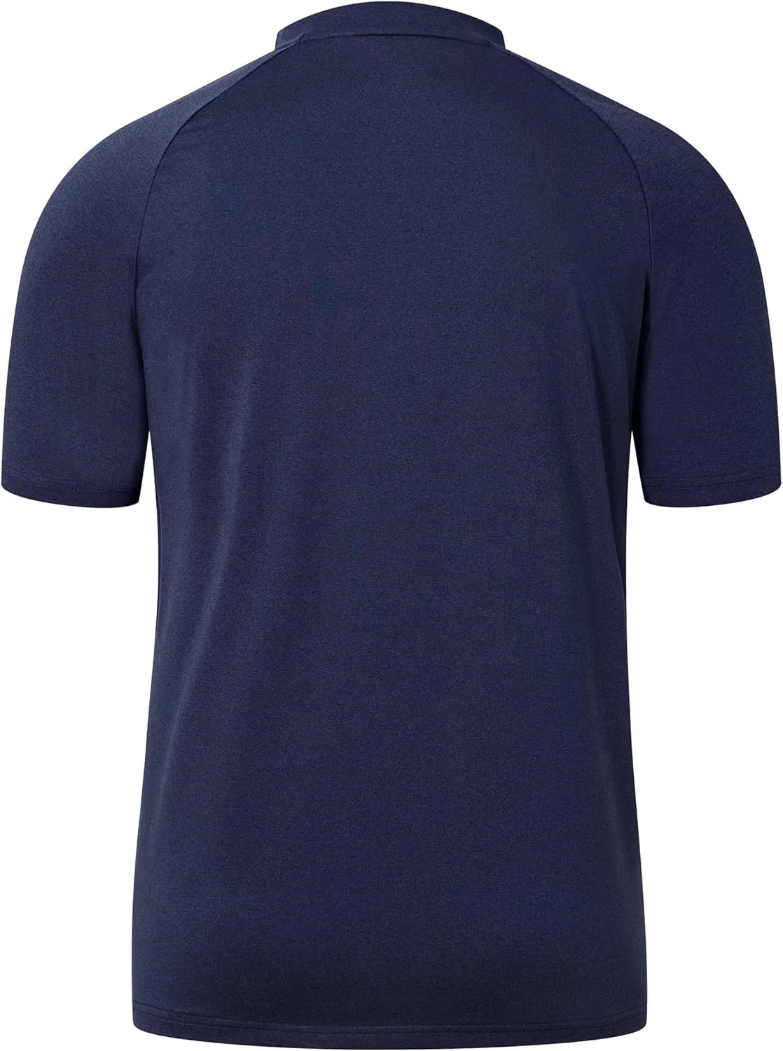 Willit Men's Tennis Shirts Golf Polo Quick Dry Lightweight Casual Short Sleeve Henley Shirt UPF 50 